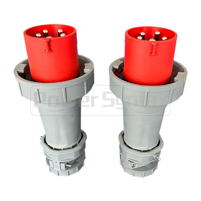 PowerSyntax 3P+N+E 63A IP67 440V Third Generation Industrial Plug Line Type Part No. 1114