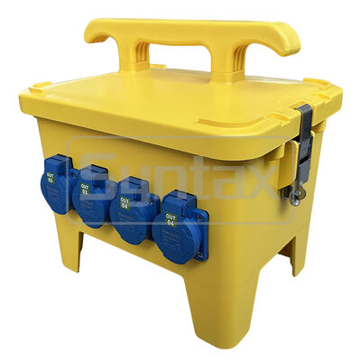 Syntax MP12 Portable Power Distribution Socket Box 32amp 3 Phase 400V 300*230*287mm