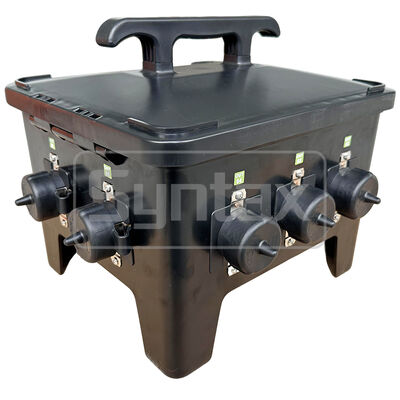 Syntax MP24 IP67 Waterproof Portable Power Distribution Units With 400A 600v IP67 Camlocks 37*34*33CM