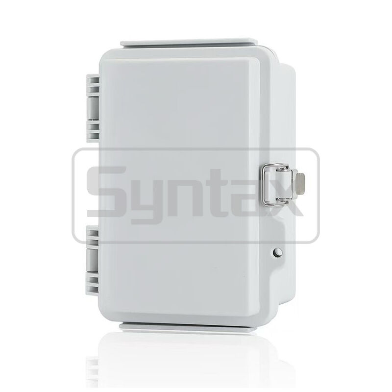 Syntax JK1A Wall Mounted Power Distribution Board Made in PC Electric Grey With Stainless Steel Latches 100*150*90mm
