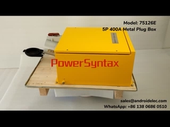 receptáculo montado en la pared de 75126E 5P 400A (caja del enchufe del metal)