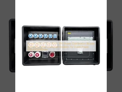 Syntax MD3 5P 32A 400V 3PH Tablas de distribución de energía HDPE IP67 con interruptores Schneider para potencia de evento 630x430x680mm