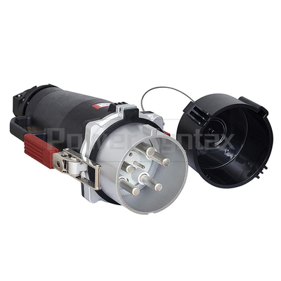 Enchufes industriales de alta corriente PowerSyntax Parte 5P 250A IP67 380V Servicio pesado No. 75091