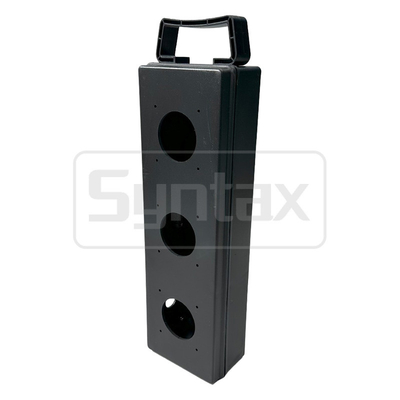 Sintáctica CT2 16A Divididor de energía IP44 Resistencia a las intemperie Cuadro de mantenimiento de la toma de corriente 430*120*70mm