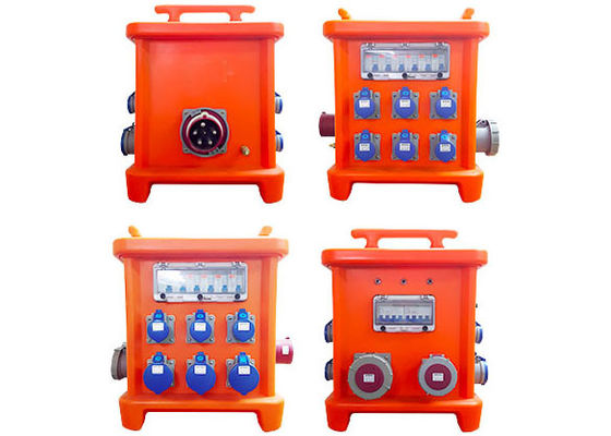 Caja de distribución portátil de las maneras MK2 48 MCB/protección de la sobreintensidad de corriente de RCD